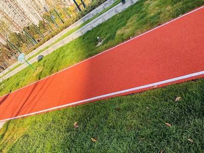 南翔新添兩條靜美塑膠步道，家門口的健身好去處